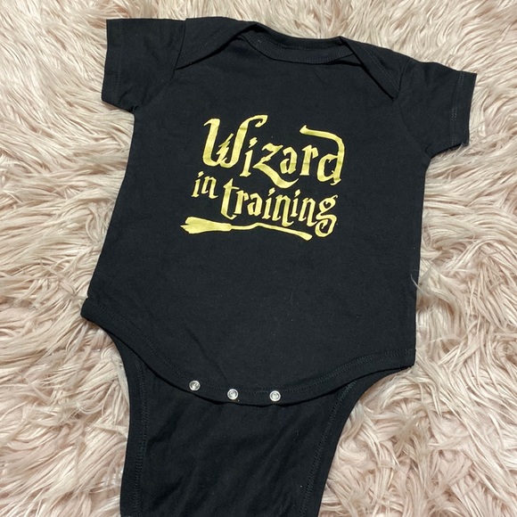 Wizard in Training Handmade Baby Shirt - Picture 1 of 2